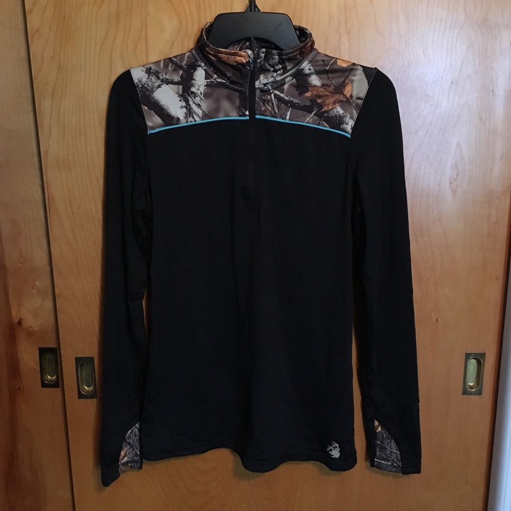 NWOT Legendary Camo Zip-Up Sweatshirt